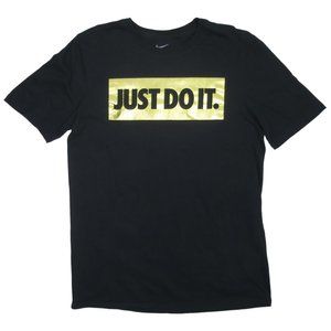 Nike Just Do It Gold Foil Tee Size M